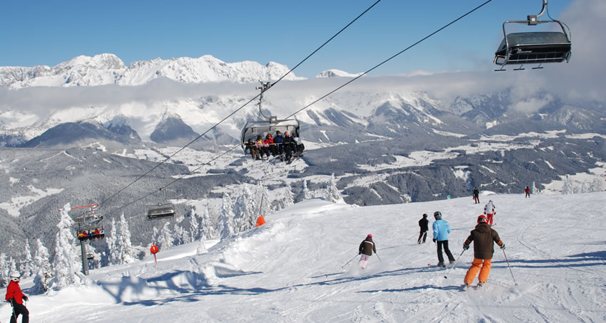 Skiurlaub in Schladming, mitten in Ski amadé